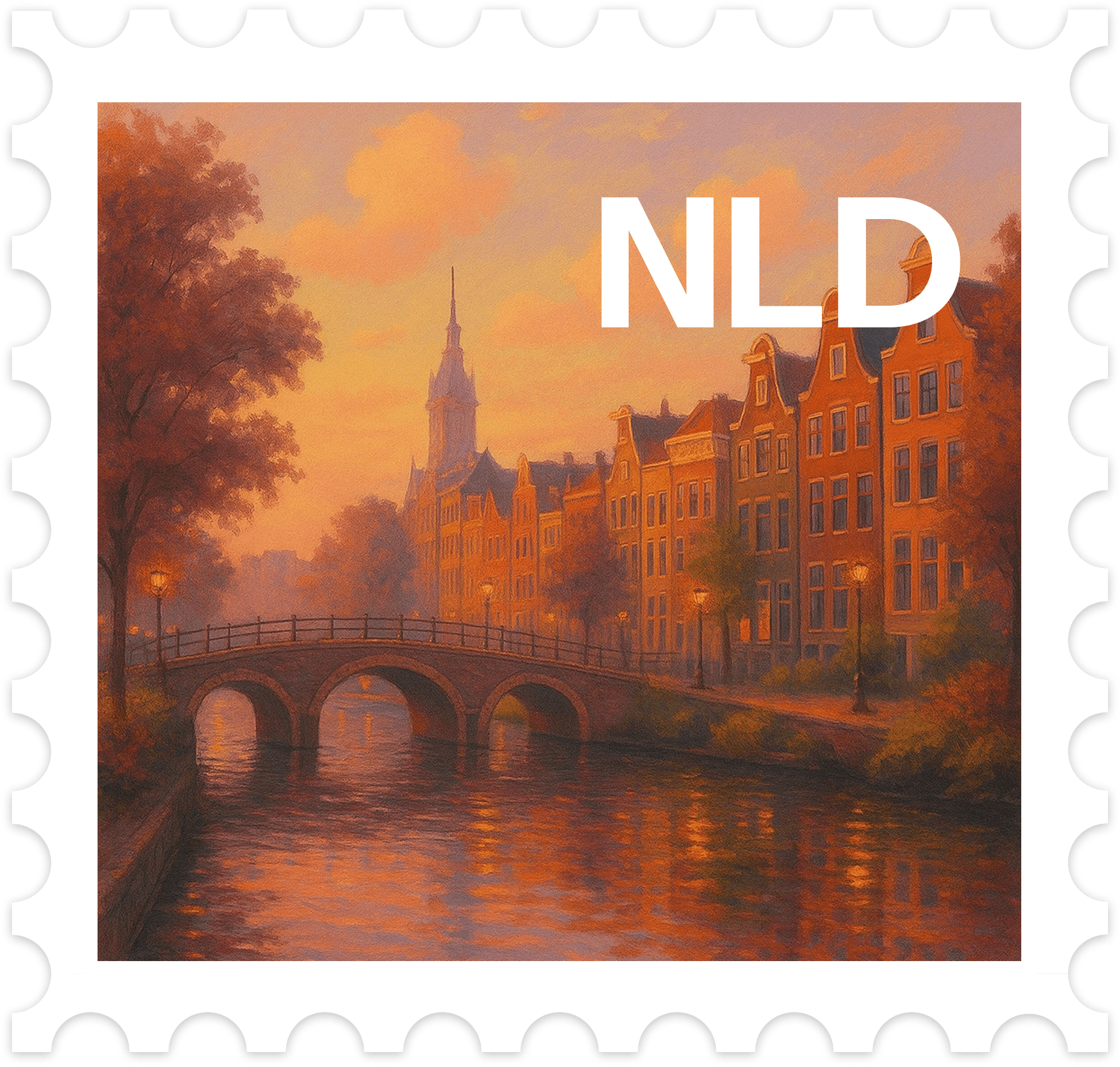 Netherlands Stamp